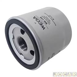 Filtro de leo - Wega Motors - <b>Chevrolet Onix Plus Sedan LT 1.0 Turbo 12V cmbio automtico Flex de 2019 em diante</b> - Onix/Tracker 2020 em diante - blindado - cada (unidade) - WO-139