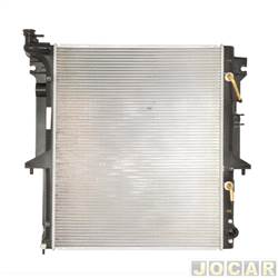 Radiador do motor - Visconde - <b>Mitsubishi L-200 Cabine Dupla Triton HLS Chrome 4X2 MT 2.4 16V Flex de 2015 at 2017</b> - L200 2.4/3.2/3.5 2007 at 2018 - manual/automtico - cada (unidade) - 12626