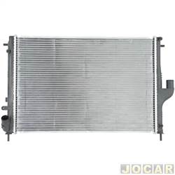 Radiador do motor - Visconde - <b>Renault Duster Expression 4X2 1.6 16V Hi-Flex 4P de 2011 at 2016</b> - Duster 2011 at 2020 - cada (unidade) - 12908