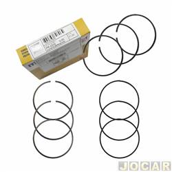 Anel de segmento - Metal Leve - <b>Renault Logan Expression 1.0 12V SCe Flex de 2017 at 2019</b> - Logan/Sandero 1.0 12V 2016 at 2025 - jogo - PR9200050