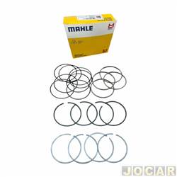 Anel de segmento - Metal Leve - <b>Fiat Palio Hatch EX 1.0 mpi 16V Fire 2P de 2002 at 2003</b> - Palio Fire 1.0 2002 at 2018 - Standard - jogo - STA7508STD