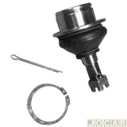 Piv da suspenso - alternativo - <b>Ford Ranger Cabine Simples XLT 4X2 4.0 V6 gasolina de 1998 at 2000</b> - Ranger 1997 at 2012 - Explorer 1995 at 1997 - dianteiro - inferior - cada (unidade)
