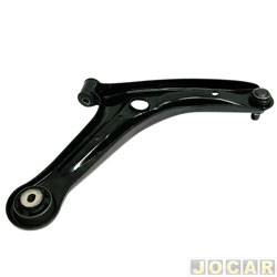 Bandeja da suspenso - Nakata - <b>Ford Ka GL Class 1.0 mpi de 2004 at 2007</b> - Ka 1997 at 2007 - Fiesta 1993 at 1995 - dianteira - lado do passageiro - cada (unidade) - NBJ2005D