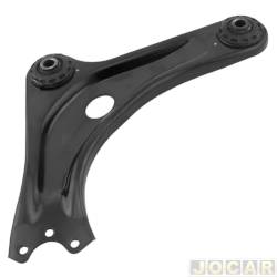 Bandeja da suspenso - Nakata - <b>Citron C3 XTR 1.4 16V Flex de 2007 at 2012</b> - Citroen C2/C3 2003 at 2012 - com buchas - dianteira - lado do passageiro - cada (unidade) - NBJ5004D