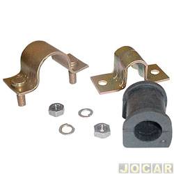 Kit da barra estabilizadora - Sampel - <b>Chevrolet Corsa Hatch SS 1.8 8V Flexpower 4P de 2005 at 2009</b> - Corsa/Sedan/Wagon 1997 em diante - dianteira - jogo - SK3018A
