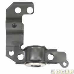 Bucha da bandeja - Monroe - <b>Fiat Siena Essence Dualogic 1.6 16V Flex de 2010 at 2012</b> - Palio/Siena 2003 at 2017 - parte traseira da bandeja dianteira - dianteira - lado do motorista - cada (unidade) - 0211264