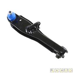 Bandeja da suspenso - DLZ - <b>Mitsubishi Pajero TR4 4X4-AT 2.0 16V Flex 4P de 2009 at 2015</b> - Pajero iO 1999 at 2002 - Pajero TR4 2002 at 2015 - lado do passageiro - cada (unidade) - 70479