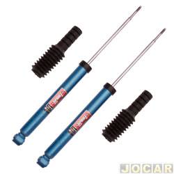 Amortecedor traseiro - Corven - <b>Renault Sandero Expression 1.0 16V Hi-Flex de 2011 at 2014</b> - Sandero/Logan 2007 at 2013 - exceto Stepway - par - SC14655