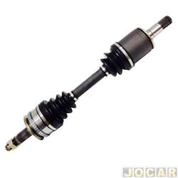 Semi eixo - Autotec - <b>Mitsubishi L-200 Cabine Dupla Triton HPE 4X4 AT 3.5 V6 Flex de 2012 at 2017</b> - L-200 Triton 2007 at 2018 - com ABS - lado do passageiro - cada (unidade) - 27059