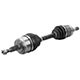 Semi eixo - Autotec - Mitsubishi L-200 Cabine Dupla Triton HPE 4X4 AT 3.5 V6 Flex de 2012 at 2017 - L-200 Triton 2007 at 2018 - com ABS - lado do motorista - cada (unidade) - 27060