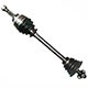 Semi eixo - Autotec - Renault Kangoo Express 1.6 16V Hi-Flex com porta lateral de 2010 at 2017 - Kangoo 2006 emm diante - sem ABS - 23 estrias - lado do motorista - cada (unidade) - 702178