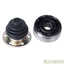 Junta homocintica - Autotec - <b>Volkswagen Passat GTS Pointer 1.6 2P de 1983 at 1984</b> - Belina/Del Rey 1.8 1989 at 1991 - Gol 1.6 1980 at 1994 - lado cmbio (deslizante/bolacha) - para eixo 30 dentes - cada (unidade) - 17031