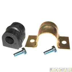 Kit da barra estabilizadora - Jahu - <b>Chevrolet Monza Sedan SLE 1.8 2P de 1983 at 1987</b> - Monza 1982 at 1990 - 18mm - dianteira - jogo - 04782-4