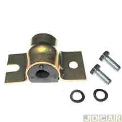 Kit da barra estabilizadora - Jahu - <b>Chevrolet Monza Sedan SLE 1.8 2P de 1983 at 1987</b> - Monza 1982 at 1990 - 14mm - dianteira - jogo - 04785-5