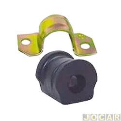 Kit da barra estabilizadora - Jahu - <b>Volkswagen up! MPI 1.0 12V Flex 4P de 2019 at 2021</b> - up! 2014 at 2021 - 16mm - dianteira - lado do motorista - jogo - 18622-6
