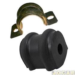 Kit da barra estabilizadora - Jahu - <b>Hyundai Tucson GL 4X2 AT 2.0 16V Flex 4P de 2012 at 2016</b> - Tucson 2004 at 2016 - jogo - 51618-4