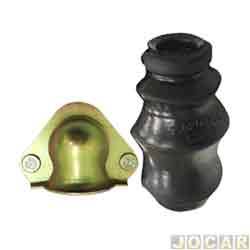 Kit da barra estabilizadora - Jahu - <b>Fiat Palio Hatch ELX 1.6 mpi 4P de 1998 at 2000</b> - Palio/Weekend/Siena/Strada 1996 at 2002 - Tempra - ponta - qualidade original - dianteira - jogo - 61198-8