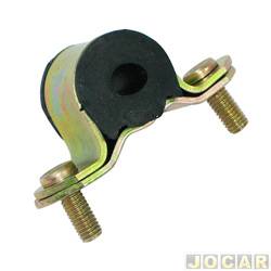 Kit da barra estabilizadora - Jahu - <b>Fiat Palio Hatch EX 1.0 mpi 4P de 1998 at 2000</b> - Dobl 2001 em diante - Palio/Siena/Strada 1996 at 2006 - para um lado - dianteira - jogo - 68001-4