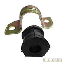 Kit da barra estabilizadora - Jahu - <b>Volkswagen Fox 1.0 8V SP Total Flex 4P de 2004 at 2005</b> - Polo 2002 at 2014 - Fox 2003 at 2014 - 17mm - dianteira - lado do motorista - jogo - 74025-1