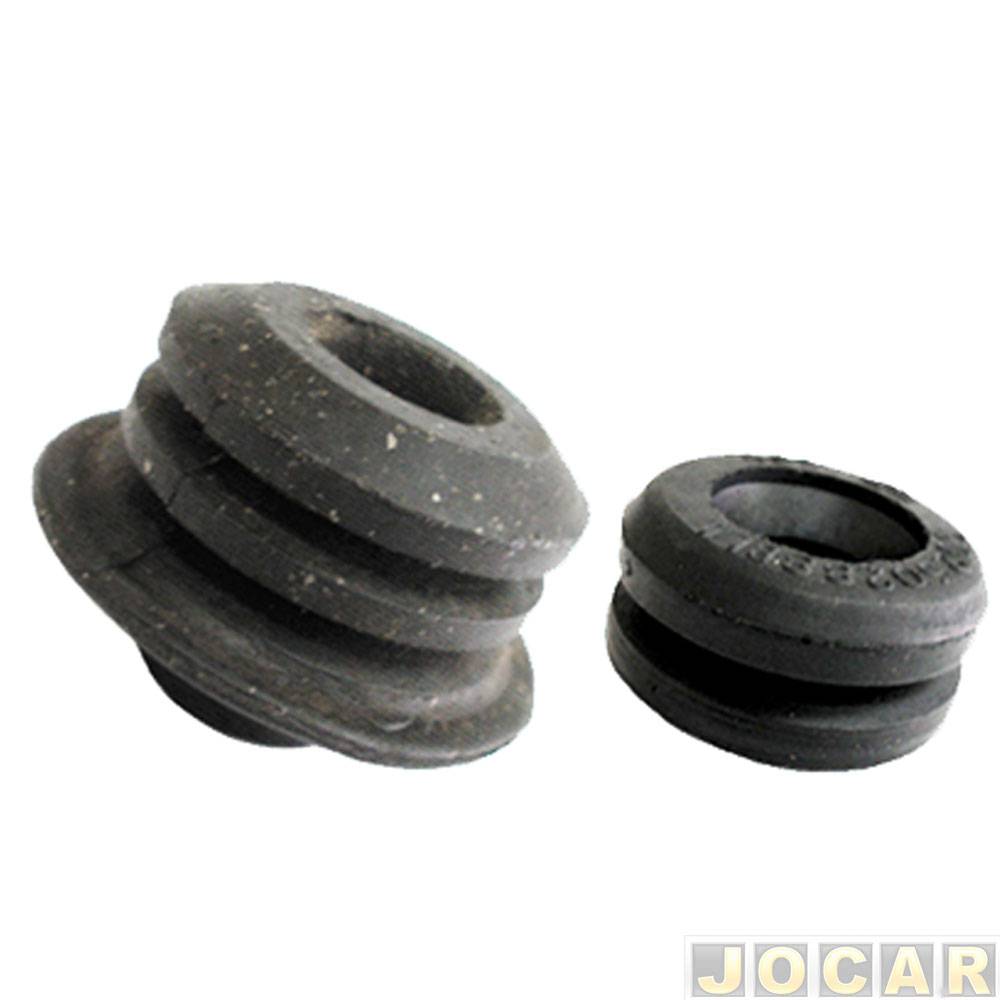 Kit do amortecedor traseiro - Jahu - Corsa 1994 até 1999 - Astra 1995 até 2011 - batentes inferior e superior para um lado - jogo - 05209-5