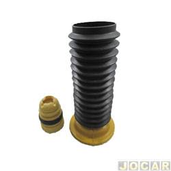 Kit do amortecedor dianteiro - Jahu - <b>Ford Fiesta Hatch Titanium Plus 1.6 16V PowerShift Flex 4P - New Fiesta de 2016 at 2017</b> - New Fiesta 2013 at 2017 - parcial para um lado - jogo - 08523-9