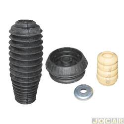 Kit do amortecedor dianteiro - Jahu - <b>Ford Courier 1.3 mpi de 1997 at 2000</b> - Courier 1997 at 2013 - completo para um lado - qualidade original - jogo - 11228-7