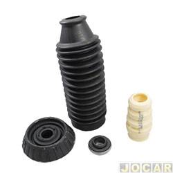 Kit do amortecedor dianteiro - Jahu - <b>Honda Fit LX-MT 1.4 16V Flex de 2008 at 2014</b> - Fit/City 2008 at 2014 - completo para um lado - qualidade original - jogo - 13846-1