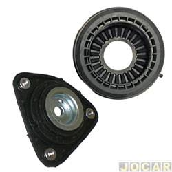 Batente superior do amortecedor - Jahu - <b>Ford Focus Hatch Titanium Plus 2.0 16V PowerShift Flex de 2013 at 2015</b> - Focus 1.6/2.0 2008 em diante - com rolamento - dianteiro - jogo - 25175-7