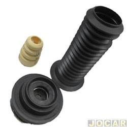 Kit do amortecedor dianteiro - Jahu - <b>Ford Fiesta Hatch Titanium 1.6 16V PowerShift Flex 4P - New Fiesta de 2013 at 2019</b> - Ka/Ka+ 2014 at 2021 - New Fiesta 2011 at 2019 - completo para um lado - jogo - 27520-3
