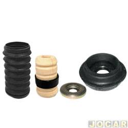 Kit do amortecedor dianteiro - Jahu - <b>Renault Clio Hatch Expression 1.0 16V Hi-Flex 2P de 2005 at 2007</b> - Clio 1998 at 2016 - Kangoo 1999 at 2017 - completo para um lado - qualidade original - jogo - 50237-8