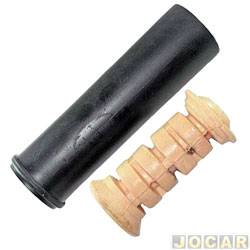 Kit do amortecedor traseiro - Jahu - <b>Renault Clio Hatch Expression 1.0 16V Hi-Flex 2P de 2005 at 2007</b> - Clio 2002 at 2016 - parcial para um lado - qualidade original - jogo - 50764-9