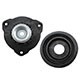 Coxim do amortecedor - Jahu - Jeep Compass Longitude 4X2 2.0 16V cmbio automtico flex 4P de 2016 at 2020 - Toro/Renegade/Compass 2011 at 2020 - com rolamento - jogo - 57947-9