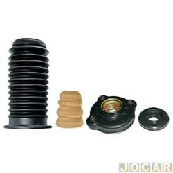Kit do amortecedor dianteiro - Jahu - <b>Fiat Palio Hatch Sporting 1.6 16V Flex 4P de 2011 at 2017</b> - Uno/Grand Siena 2010 em diante - Palio 2011 at 2017 - completo para um lado - com rolamento - jogo - 59269-0