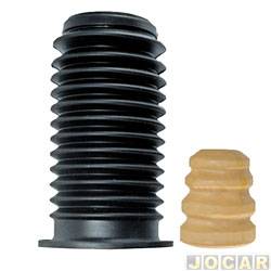 Kit do amortecedor dianteiro - Jahu - <b>Fiat Uno Way 1.4 8V EVO Dualogic Plus Flex 4P de 2014 at 2016</b> - Uno 2010 em diante - Palio 2011 at 2017 - parcial para um lado - qualidade original - jogo - 59346-8