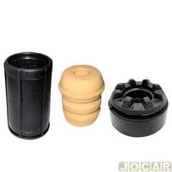 Kit do amortecedor dianteiro - Jahu - <b>Fiat Uno Turbo 1.4 mpi 2P de 1994 at 1996</b> - Uno 1.5/1.6 1986 at 1989 - completo para um lado - jogo - 60494-2
