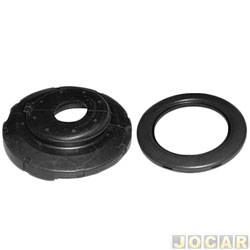Coxim do amortecedor - Jahu - <b>Fiat Stilo Sporting 1.8 8V Dualogic Flex de 2008 at 2011</b> - Stilo 2002 at 2011 - com rolamento - inferior - jogo - 64113-8
