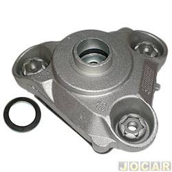Coxim do amortecedor - Jahu - <b>Fiat Ducato Van Combinato 2.8 JTD de 2005 at 2009</b> - Ducato 2005 at 2018 - Jumper/Boxer 2003 at 2017 - com rolamento - qualidade original - lado do passageiro - jogo - 68607-8