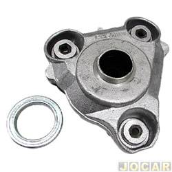 Coxim do amortecedor - Jahu - <b>Fiat Ducato Van Combinato 2.8 Turbo de 2002 at 2005</b> - Ducato 2002 at 2005 - com rolamento - lado do passageiro - jogo - 68614-6
