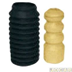 Kit do amortecedor traseiro - Jahu - <b>Audi A4 Sedan 1.8 20V Turbo AVR 210cv 4P de 1998 at 1998</b> - A4 1995 at 1998 - parcial para um lado - qualidade original - jogo - 72432-9
