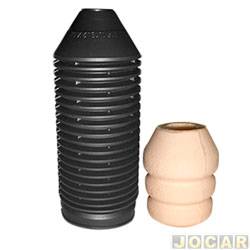 Kit do amortecedor dianteiro - Jahu - <b>Audi A3 Sedan Ambiente 1.4 16V Turbo FSI Flex 4P de 2015 at 2016</b> - A3 1998 at 2016 - parcial para um lado - qualidade original - jogo - 73083-2