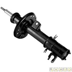 Amortecedor dianteiro - Monroe - <b>Fiat Punto Essence 1.6 16V Dualogic Flex 4P de 2010 at 2012</b> - Punto 2007 em diante - Premium - lado do passageiro - cada (unidade) - G8063N