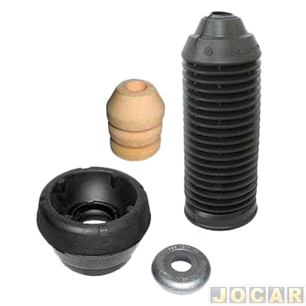 Kit do amortecedor dianteiro - Jahu - Golf 1999 até 2014 - New Beetle 1998 até 2010 - completo para um lado - cada (unidade) - 72150-2