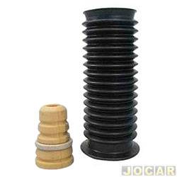 Kit do amortecedor dianteiro - Jahu - Chevrolet Onix Hatch Effect 1.4 8V cmbio manual Econo.Flex 4P de 2017 at 2019 - Onix/Prisma 2012 at 2019 - Joy/Joy Plus 2020 at 2022 - parcial para um lado - modelo original - cada (unidade) - 33427-6