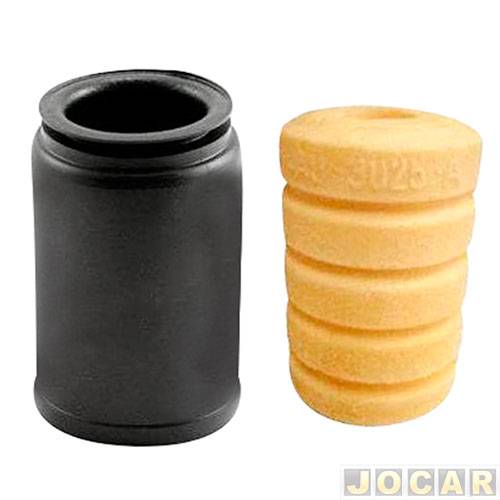 Kit do amortecedor dianteiro - Axios - Escort 1983 até 1992 - Verona/Apollo 1990 até 1993 - batente e coifa - parcial para um lado do veículo - cad...