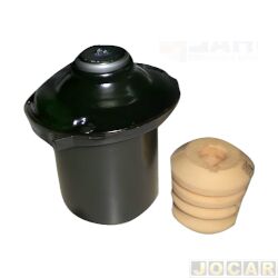 Kit do amortecedor dianteiro - Axios - <b>Chevrolet Astra Hatch GL 1.8 MPFI 2P de 1998 at 2001</b> - Astra 1999 at 2011 - Zafira 2001 at 2012 - batente e coifa - parcial para um lado - cada (unidade) - 044.1463