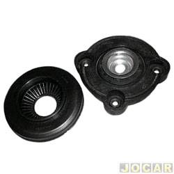Coxim do amortecedor - Axios - <b>Fiat Palio Hatch Sporting 1.6 16V Flex 4P de 2011 at 2017</b> - Palio/Grand Siena 2012 em diante - coxim com rolamento - para um lado da roda - cada (unidade) - 86212-0