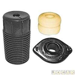Kit do amortecedor dianteiro - Axios - <b>Chevrolet Corsa Hatch Wind 1.0 MPFI 2P de 1999 at 2002</b> - Corsa 1994 at 2002 - Celta 2000 at 2016 - completo para um lado - cada (unidade) - 97256-0