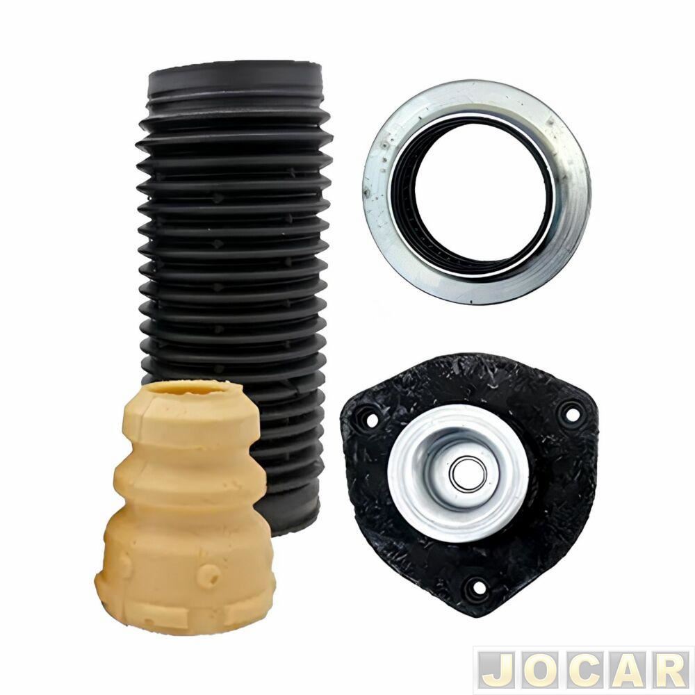 Kit do amortecedor dianteiro - Axios - Passat 2005 até 2010 - Jetta 2011 até 2016 - Tiguan 2009 até 2017 - completo para um lado - 55mm - cada (uni...