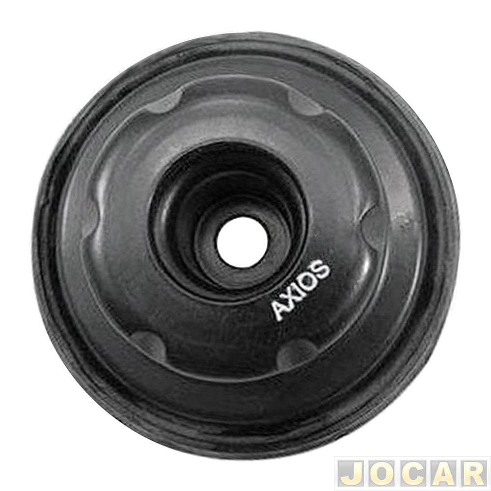 Coxim do amortecedor - Axios - Cruze 2011 em diante - coxim - para um lado da roda - cada (unidade) - 86501-5