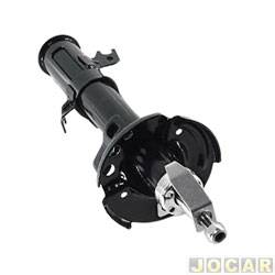 Amortecedor dianteiro - Allen - <b>Ford Fiesta Hatch Titanium Plus 1.6 16V PowerShift Flex 4P - New Fiesta de 2016 at 2019</b> - Ka/Ka+ 2014 at 2021 - New Fiesta 2011 at 2019 - com barra estabilizadora - lado do passageiro - cada (unidade) - 25417
